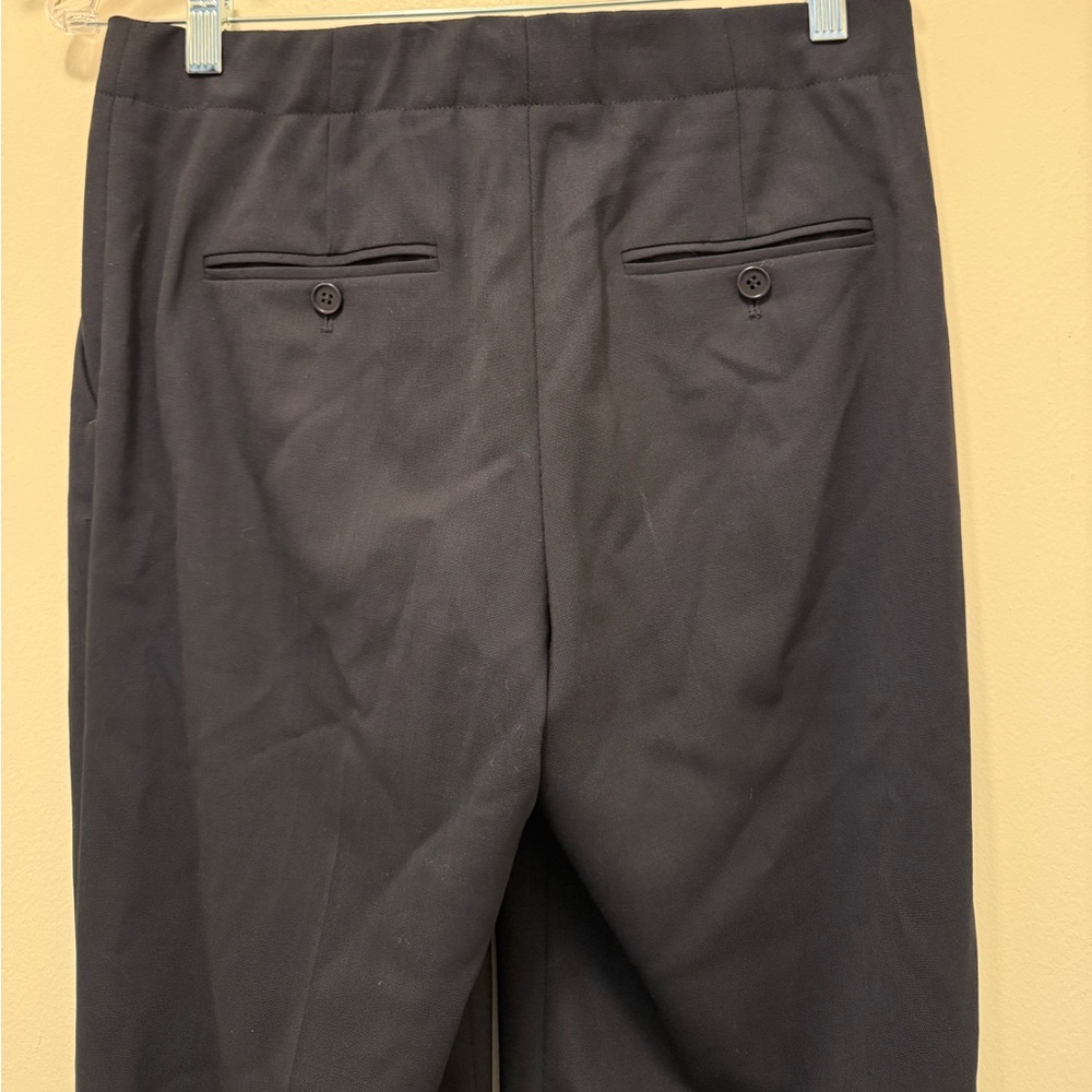 Theory Black Wide Leg Pants - Picture 6 of 9